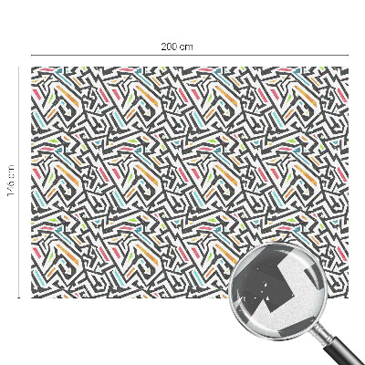 Privacy folie raam Abstracte geometrie