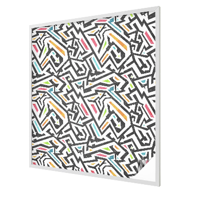 Privacy folie raam Abstracte geometrie