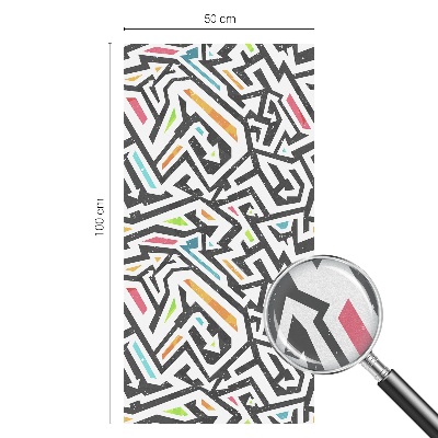 Privacy folie raam Abstracte geometrie