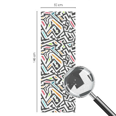 Privacy folie raam Abstracte geometrie