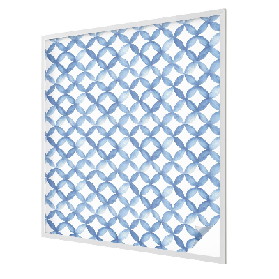 Zelfklevende raamfolie glas in lood Geometrische bloemen