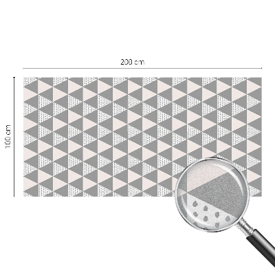 Melkglas folie met glas in lood effect Moderne meetkunde