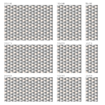 Melkglas folie met glas in lood effect Moderne meetkunde