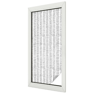 Zelfklevende raamfolie glas in lood Minimalistische lijnen