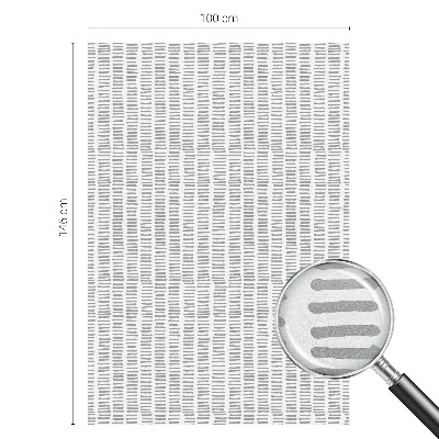 Zelfklevende raamfolie glas in lood Minimalistische lijnen