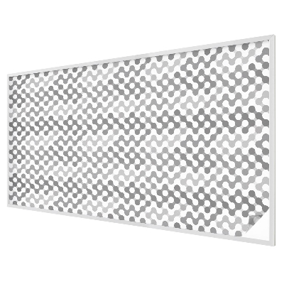 Glas in lood raamfolie Golfgeometrie