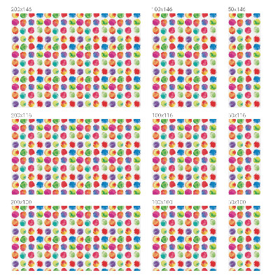 Zelfklevende raamfolie glas in lood Kleurrijke cirkels