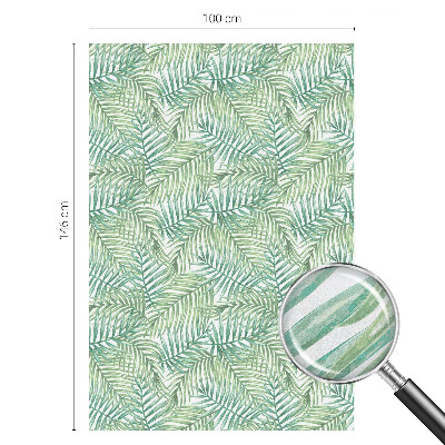 Privacy folie raam Groene varen