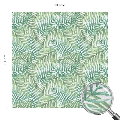 Privacy folie raam Groene varen