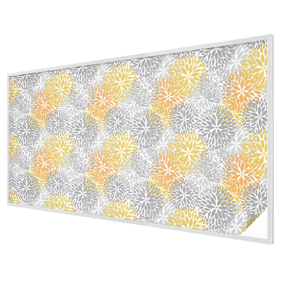 Zelfklevende raamfolie glas in lood Kleurrijke bloemen