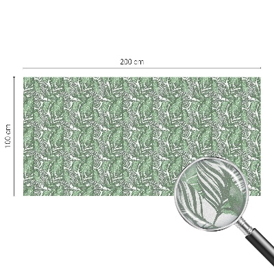 Glas in lood raamfolie Groene harmonie