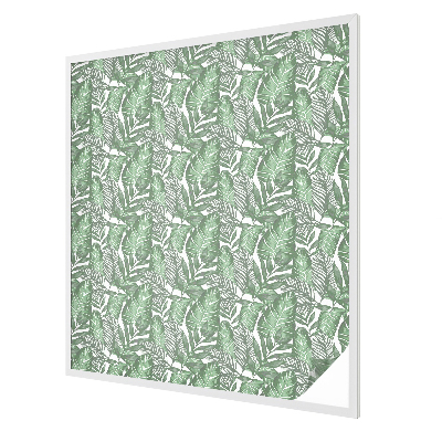 Glas in lood raamfolie Groene harmonie