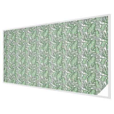 Glas in lood raamfolie Groene harmonie