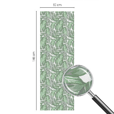 Glas in lood raamfolie Groene harmonie