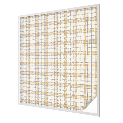 Zelfklevende raamfolie glas in lood Geometrisch raster