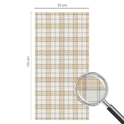 Zelfklevende raamfolie glas in lood Geometrisch raster
