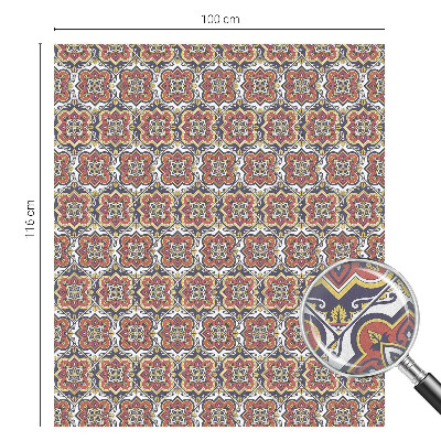 Privacy folie raam Bloemenornament