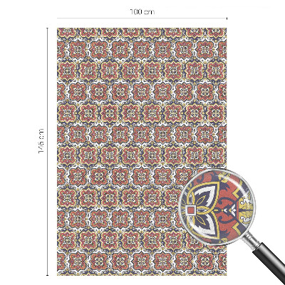 Privacy folie raam Bloemenornament