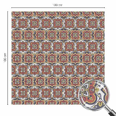 Privacy folie raam Bloemenornament