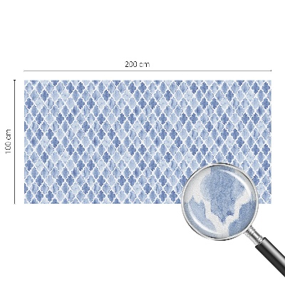 Glas in lood raamfolie Aquarel elegantie