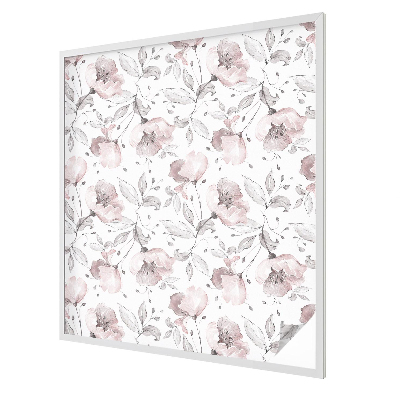 Glas in lood raamfolie Rozenblaadjes