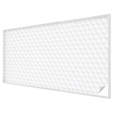 Zelfklevende raamfolie glas in lood Witte mozaïek