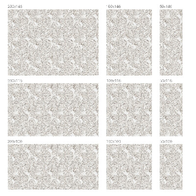 Glas in lood raamfolie Plantenornament