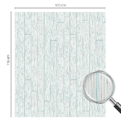 Zelfklevende raamfolie glas in lood Houten patroon