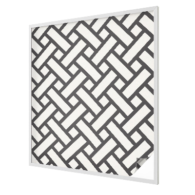 Privacy folie raam Verweven rechthoeken