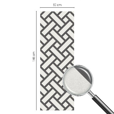 Privacy folie raam Verweven rechthoeken