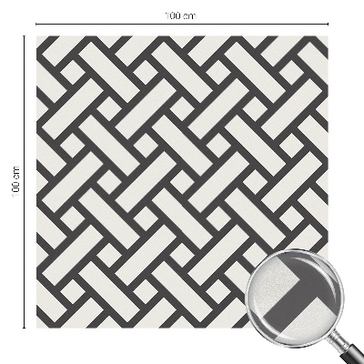 Privacy folie raam Verweven rechthoeken