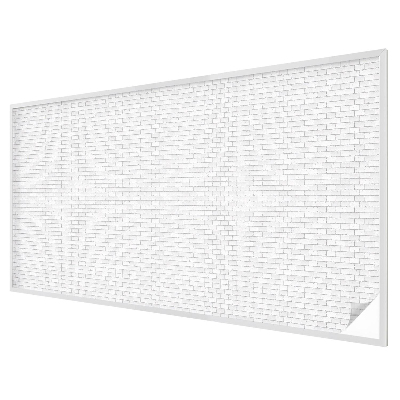 Glas in lood folie voor raam Baksteen textuur