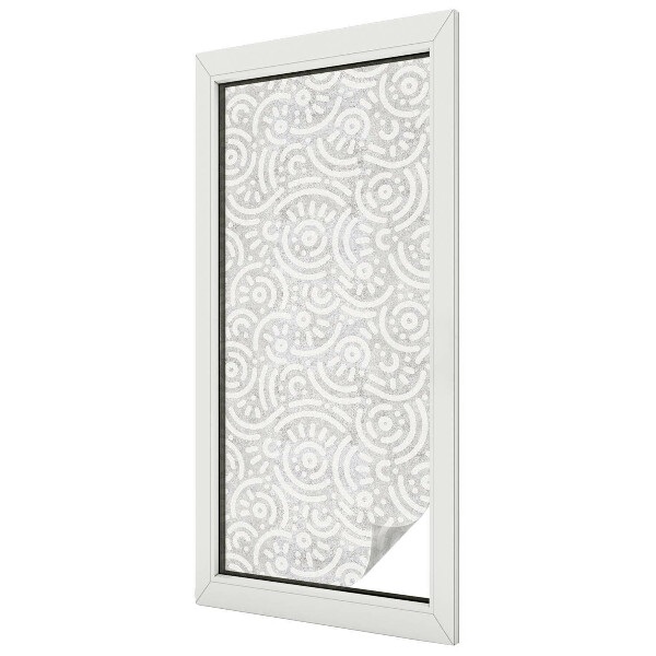 Privacy folie raam Geometrische abstractie