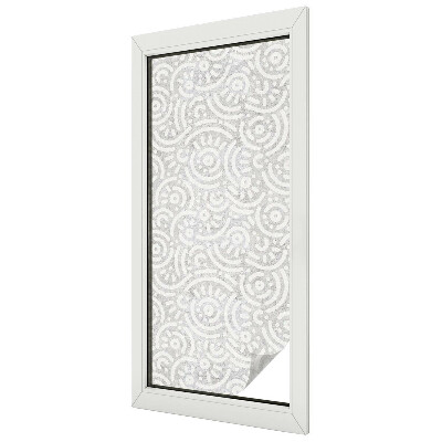 Privacy folie raam Geometrische abstractie