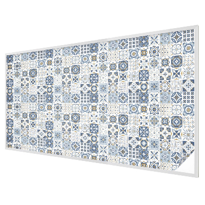 Melkglas folie met glas in lood effect Mozaïektegels