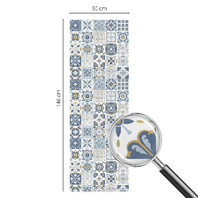 Melkglas folie met glas in lood effect Mozaïektegels