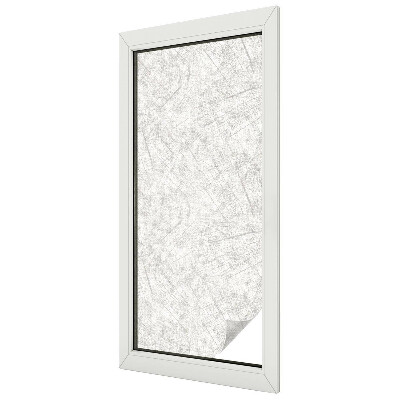 Glas in lood folie voor raam Houten textuur