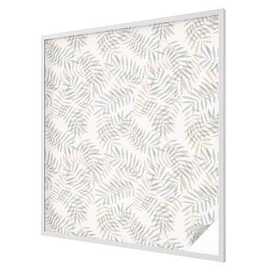 Privacy folie raam Bladrijke elegantie