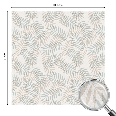 Privacy folie raam Bladrijke elegantie