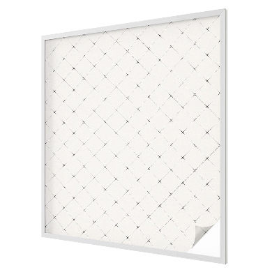 Melkglas folie met glas in lood effect Geometrisch raster