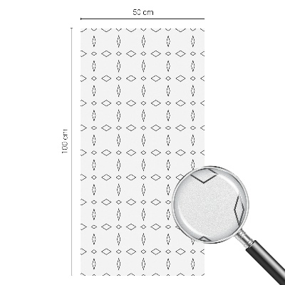 Glas in lood raamfolie Ruitvormen