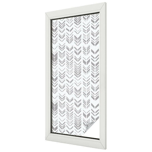 Privacy folie raam Pijlpatroon
