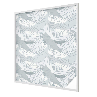 Zelfklevende raamfolie glas in lood Subtiele bladeren