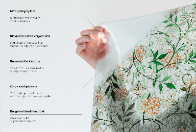 Glas in lood folie voor raam Geometrisch patroon