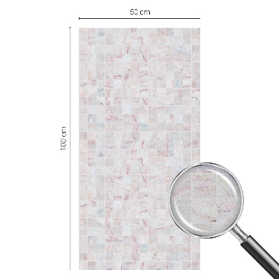 Glas in lood raamfolie Stenen mozaïek