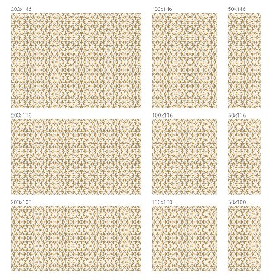 Zelfklevende raamfolie glas in lood Plant elegantie