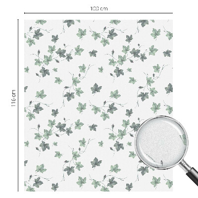 Glas in lood folie voor raam Groene wijnstok
