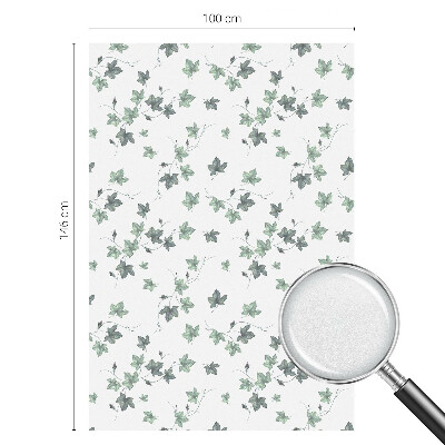 Glas in lood folie voor raam Groene wijnstok