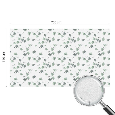 Glas in lood folie voor raam Groene wijnstok