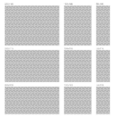 Melkglas folie met glas in lood effect Minimalistische lijnen